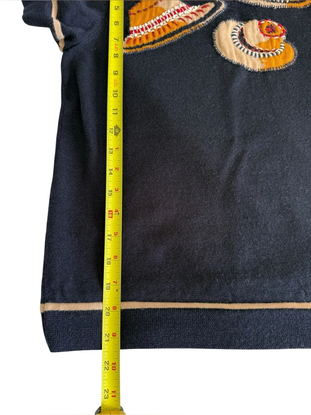 Tory Burch Merino wool sweater/ top size medium S/M